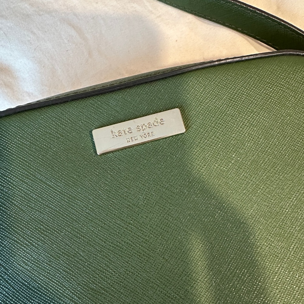 Green Kate Spade Crossbody Bag